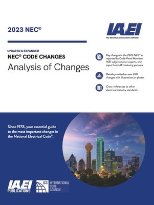 NEC 2023 Analysis of Changes Illustrated Study Guide Book