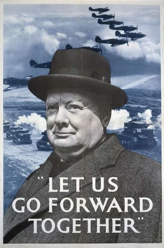 World War 2 Propaganda Vintage Classic Self Adhesive Vinyl Sticker