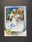 2025-26 Topps Bowman Chrome Autograph Myles Turner /499 Refractor #BCA-MT RM90
