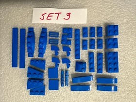 Lego 8163 Racers Power Racer Blue Sprinter Complete W/Manual Pullback Motor car