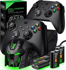 4x 5520mWh Xbox Controller Battery Pack Charging Dock for Xbox One/Series X S