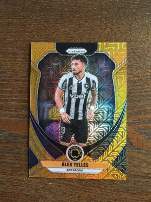 2025 Panini Prizm FIFA Club World Cup Alex Telles Botafogo Gold Mojo 15/25