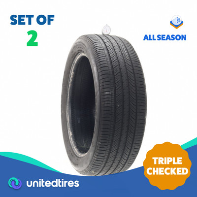 Set of (2) Used 245/50R20 Goodyear Eagle RS-A 102H - 6/32