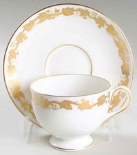Wedgwood Whitehall Mazarine Blue Bone China Saucer 5in — listing 5
