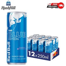 Red Bull Blue Edition Juneberry 250ml 12 Pack Energy Drink
