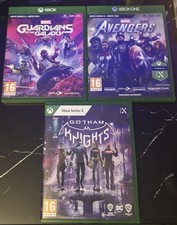 Xbox Series X Gotham knights + Avengers + Guardians Of The Galaxy Bundle