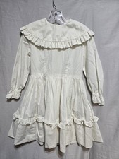 Vintage Girls Dress 5 Handmade Ruffles