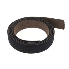 Sangle élastique pour équitation au mètre - NOIR et MARRON