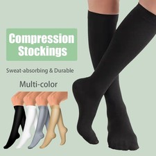 15-20 mmHg Compression Socks Graduated Stockings Therapeutic Support Knee High-