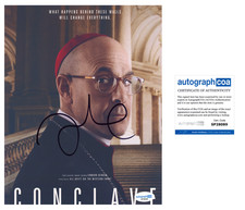 Stanley Tucci 'Conclave' Signed 8x10 Photo 'Bellini' ACOA