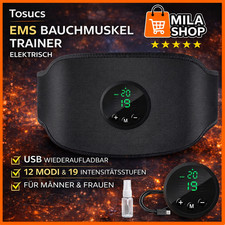 EMS Bauchmuskeltrainer Elektrisch USB Stimulator