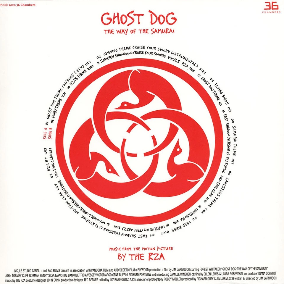 RZA - Ghost Dog: The Way Of The Samurai Black Vinyl  (2020 - US - Original) - Bild 2 von 2