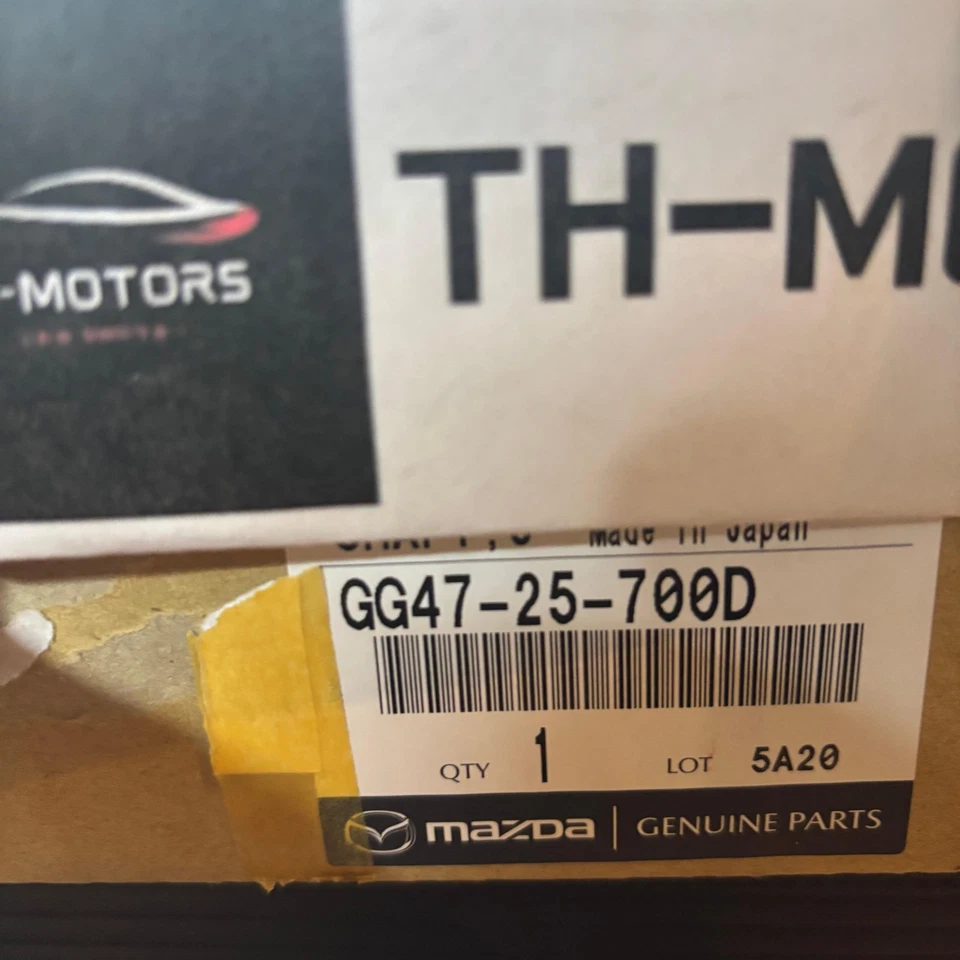 NUEVO FABRICANTE ORIGINAL MAZDA 2006-2010 MAZDA3 CV eje intermedio GG47-25-700D Foto 3 de 4