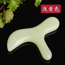 Natural Xiuyan Jade Acupressure Massager Foot  Body Triangle Tool