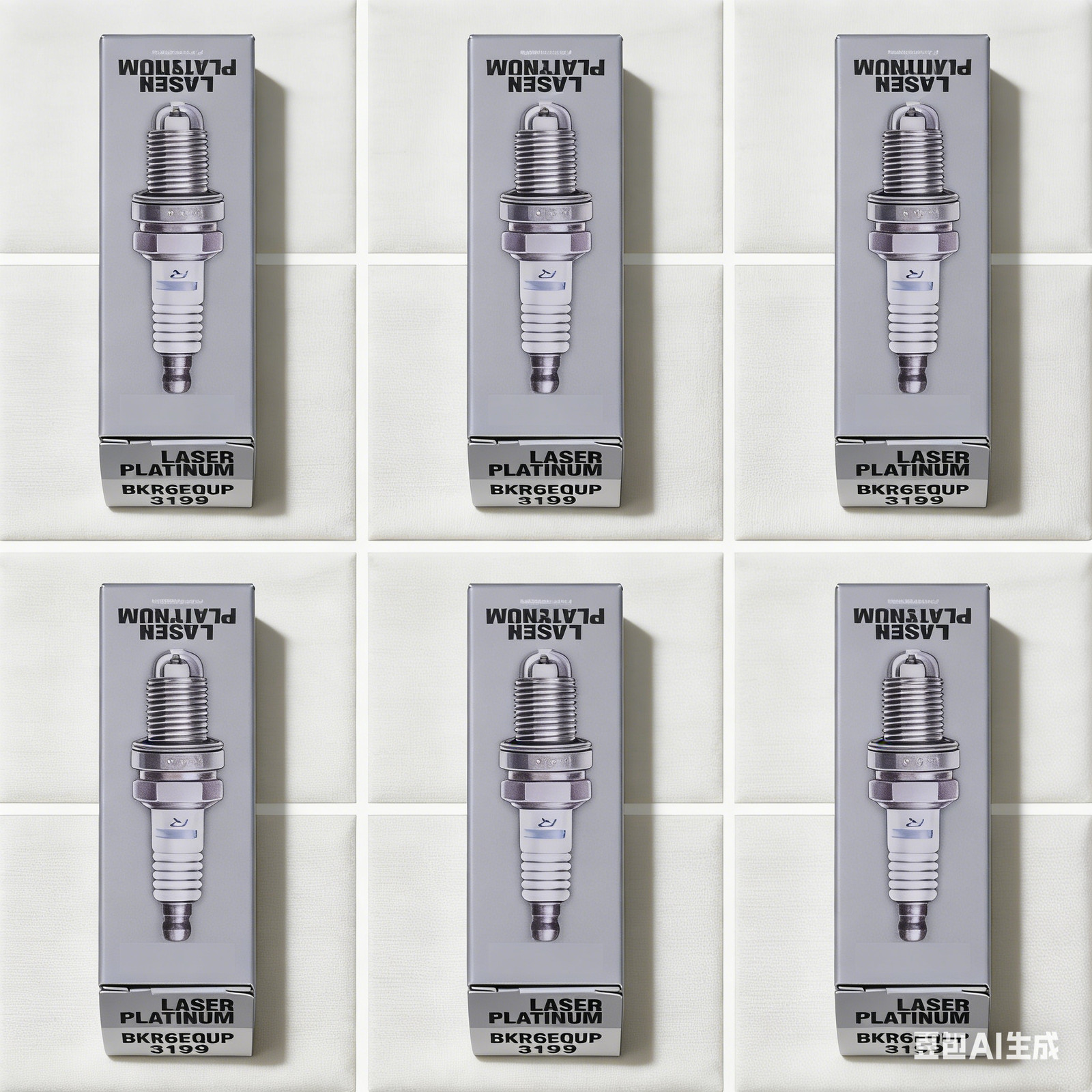 6PCS Platinum Spark Plugs for BMW 540i 645Ci 740i M5 X5 Z8 Replace 3199 BKR6EQUP