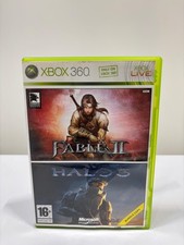 Lot Fable II + Halo 3 Sur Xbox 360 - Sans Notice - FR - Très Bon état