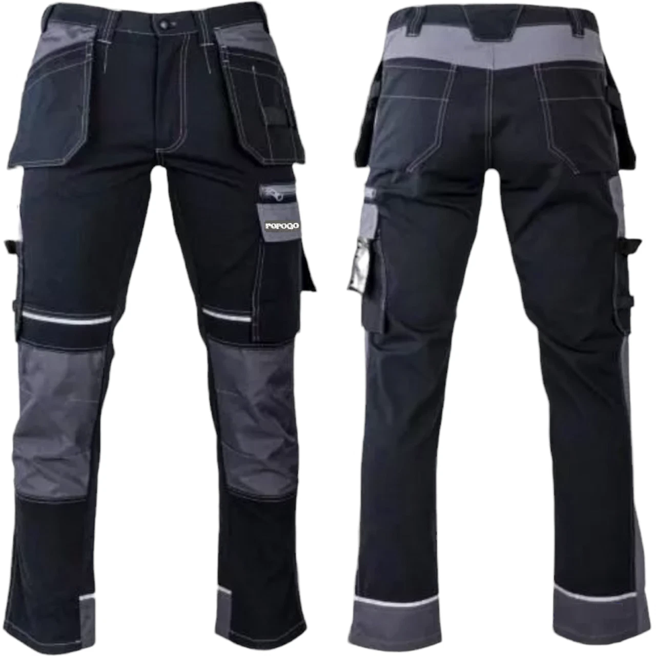 Mens Multi Pocket Cargo Combat Work Trousers Black Holster Pockets Heavy Duty
Opens in a new window
