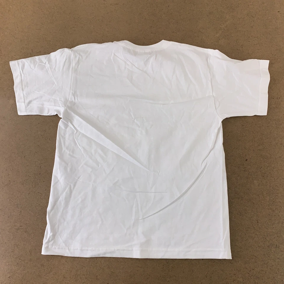 Alstyle Youth 大号白色怪物卡车图案短袖 T 恤新品 — 第 4/4 张图片