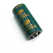 Condensatori Alta Capacità Per Amplificatori Condensatori Elettrolitici ELNA 35x100mm 100V 10000uF - Kit Da 4 Pezzi Per Audio HiFi Condensatore Elettrolitico ELNA