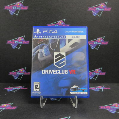 Refurbished DriveClub PS4 PSVR PlayStation 4 Complete - Excellent Cond