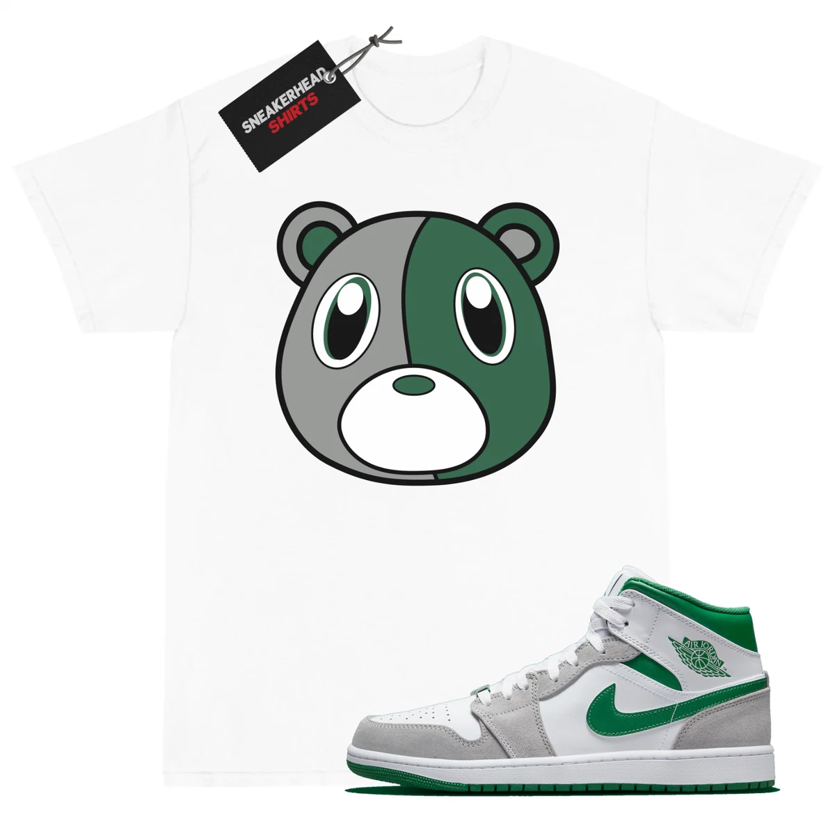 Pine green jordan 1 shirt new arrivals