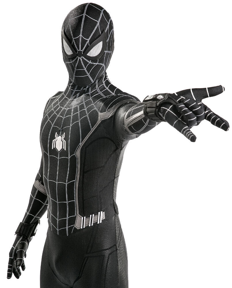 Black Spider-Man Homecoming Cosplay Costume Spiderman Black Spider-Man Homecoming Cosplay Costume Spiderman