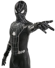 Black Spider-Man Homecoming Cosplay Costume Spiderman Jumpsuit For Adult Kids