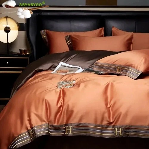 Luxury 160S EgyptianCotton Bedding Set, DuvetCover, King Size Bedding Sets - Image 3 of 4