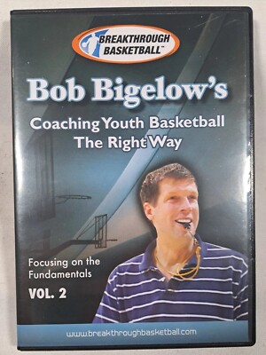 Bob Bigelows Coaching Youth Basketball The Right Way 2010 DVD Volume 2 Two OOP