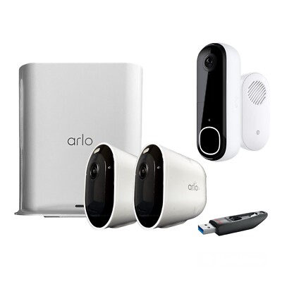 Arlo Pro Wireless 2K Camera Security System Wireless Video