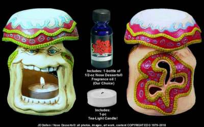 Magic Mushroom Wizard Fragrance Oil Diffuser Burner #2856 by Nose ...
