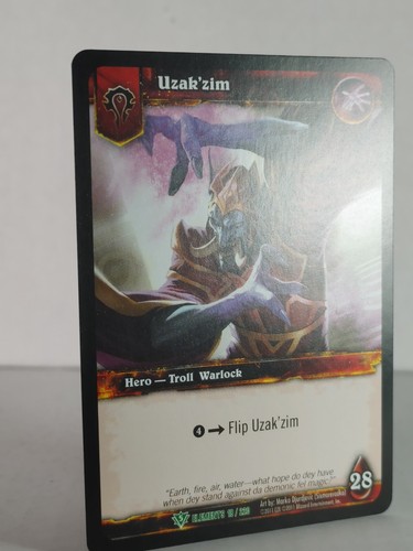 Uzak'zim - War of the Elements 18/220 - World of Warcraft TCG uncommon - Picture 24 of 26