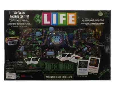 Disney Parks Haunted Mansion The Game of Life Board Game Theme