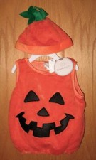 NWT Koala Kids PUMPKIN JACK-O-LANTERN Infant Halloween Costume 6-9 Months Bag