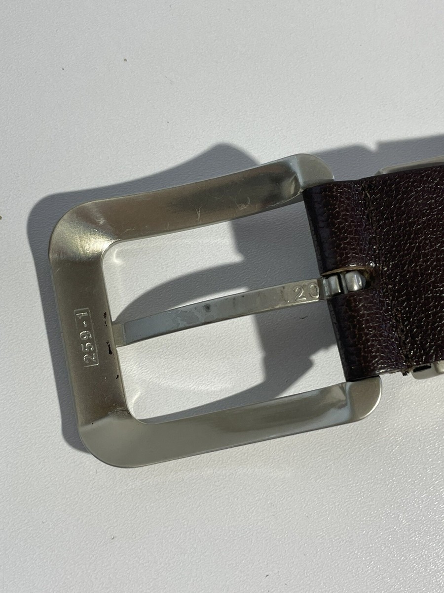 小物 DIESEL y2k 00s Antique processing belt Diesel Vintage Y2k Leather Men's Belt 115 cm | eBay