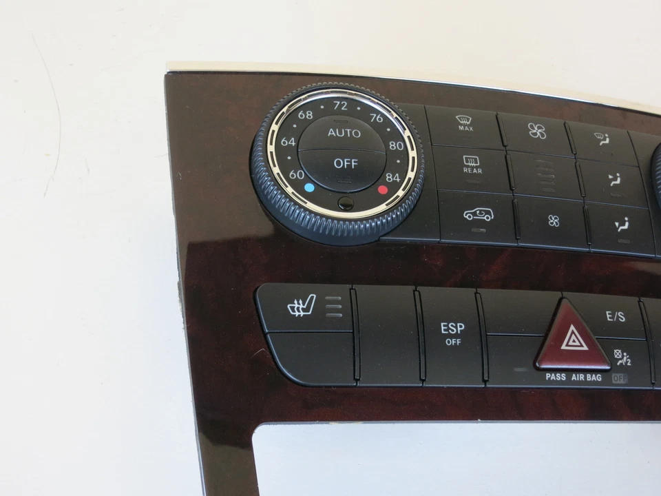 10 Mercedes Benz ML450 Climate Control Panel Temperature Unit A/C Heater - Image 2 of 4