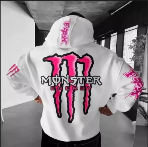LO ÚLTIMO Para hombres Moda Monster Energy Suéter Traje de Sudadera Negro Diseño Multicolor - Imagen 28 de 31
