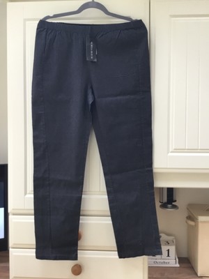 Ladies Women Plus Stripe Wide Leg 
