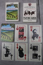 Cherry Republic Glen Arbor Michigan 1989 Bear Playing Card Deck Cards RARE