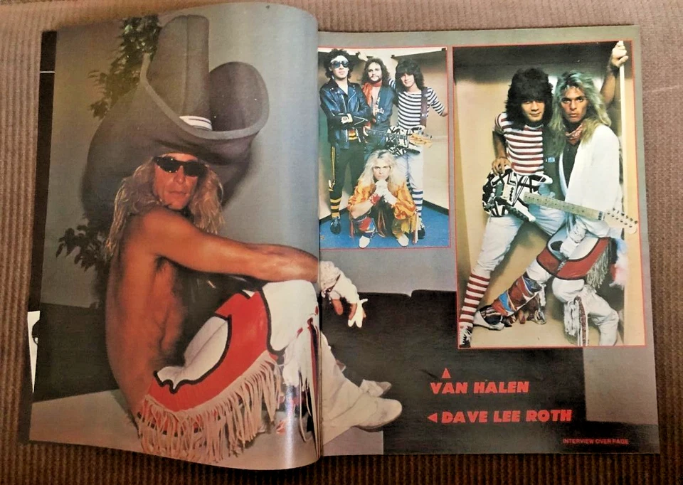 Kerrang! Magazine May 1982 #16 Van Halen-Scorpions-Stones-Joan Jett-Girlschool - Image 2 of 4