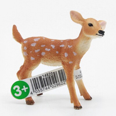 White Tail DEER FAWN 2'' Animal Figure - 2018 Schleich