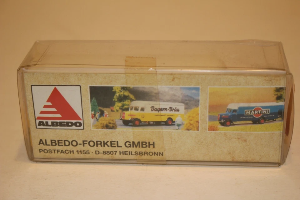 Albedo M.A.N. Пивной грузовик Bayern Brau масштаб 1:87 в коробке - Изображение 2 из 4