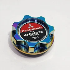 NEO CHROME BILLET ENGINE OIL FILLER CAP FOR MITSUBISHI ECLIPSE EVO 4G63t TURBO