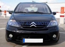 FARI CITROEN C3 ANGEL EYES LED CROMO O NERI DAL 2002 -- 11/2009