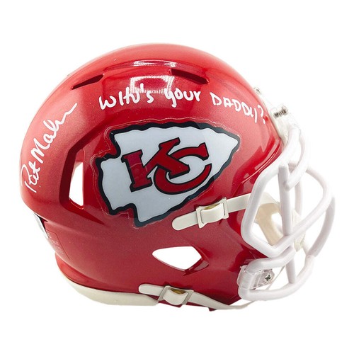 Patrick Mahomes Sr. Signed Who's Your Daddy Inscription Kansas City Chiefs Speed - 第 1/3 張圖片