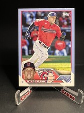 2023 Topps Series 2 Myles Straw Father’s Day Blue #/50 