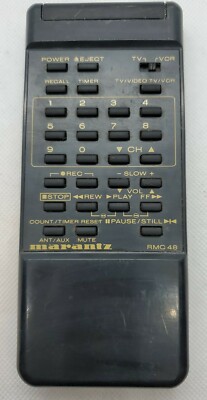 Marantz RMC48 VCR Remote Control RMC-48