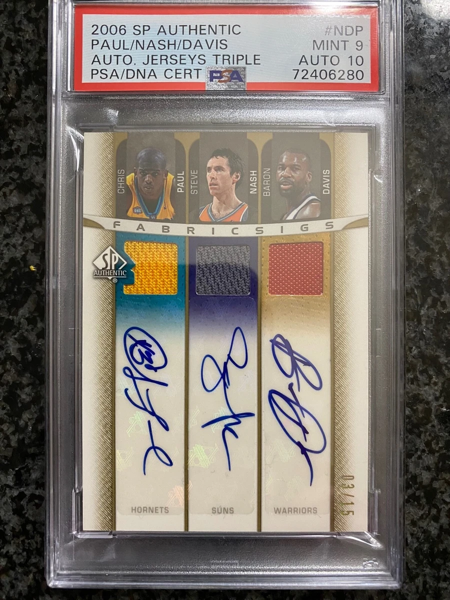 Upper Deck Steve Nash Basketball Autographed Sports Trading Cards