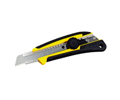 Tajima Cuttermesser mit 2K-Griff ergonomischer Griff 18 mm mit Schraube LC561D12