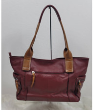 Nino Bossi Red Leather Purse 